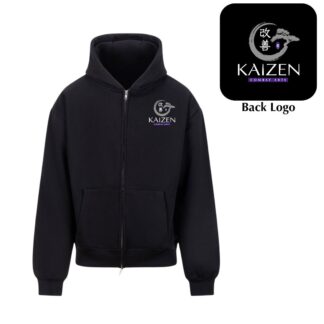 Kaizen Combat Arts - Unisex Deluxe Embroidered Zip Hoodie