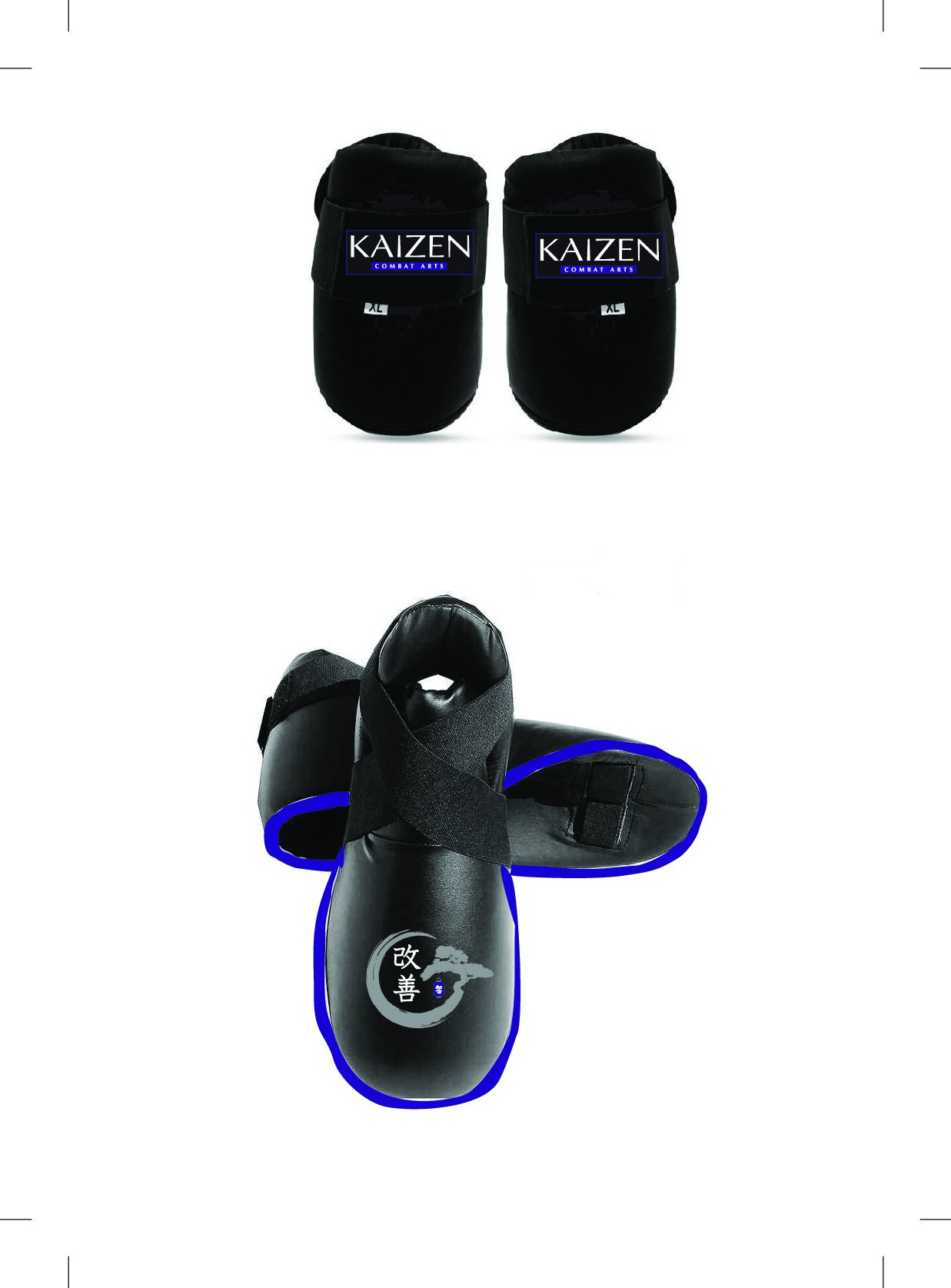 Kaizen Combat Arts Kick Boots