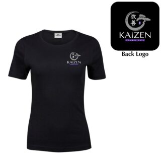 Kaizen Combat Arts - Ladies Deluxe Cotton T-shirt