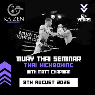 Muay Thai Seminar with Matt Chapman