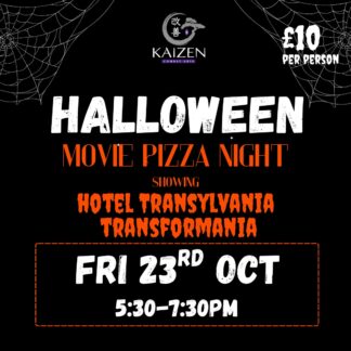 Halloween Movie & Pizza Night Fri 23rd October 5:30-7:30pm