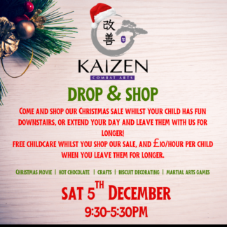 Christmas Drop & Shop Activity Day- Saturday 5th Dec 9:30-5:50pm